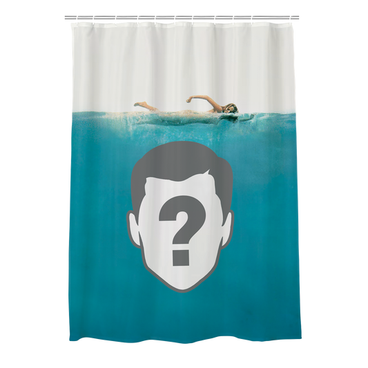 Jaws Custom Shower Curtain