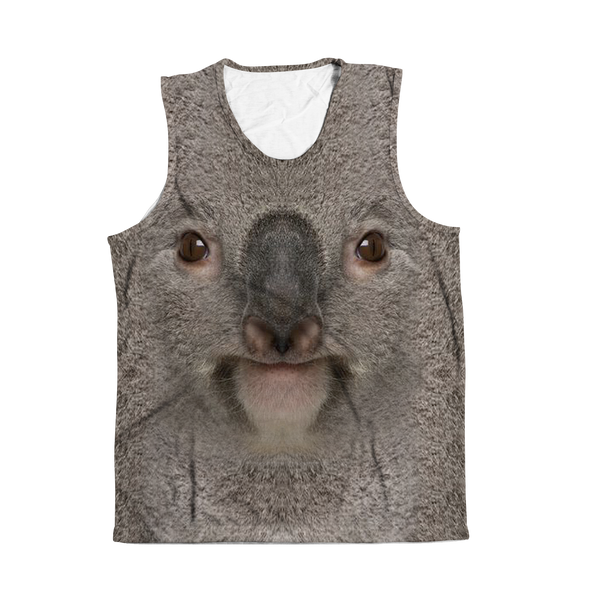 Koala Face Sleeveless Tee