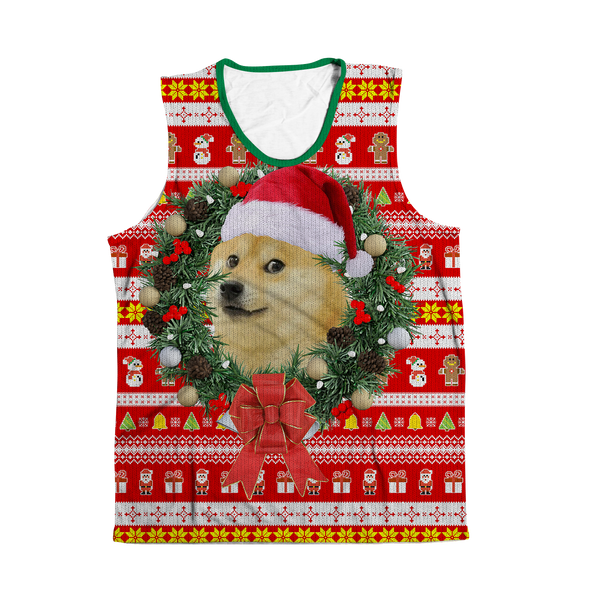 Christmas Doge Sleeveless Tee