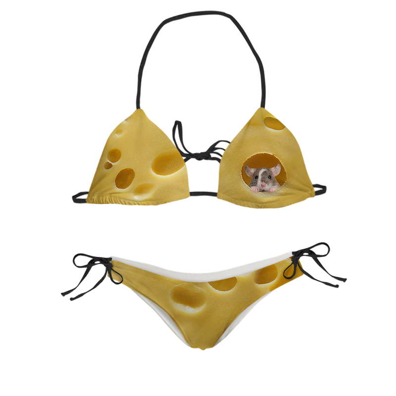 Swiss Mouse Sling Bikini Swimsuit