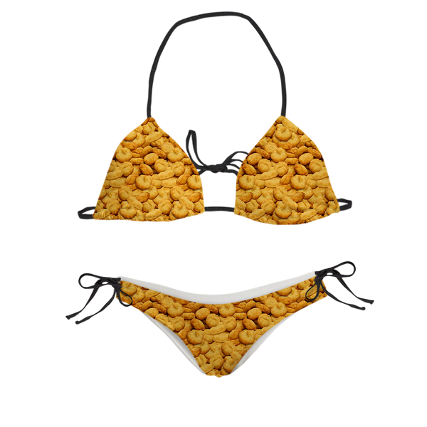 Chicken Nuggets Sling Bikini Swimsuit