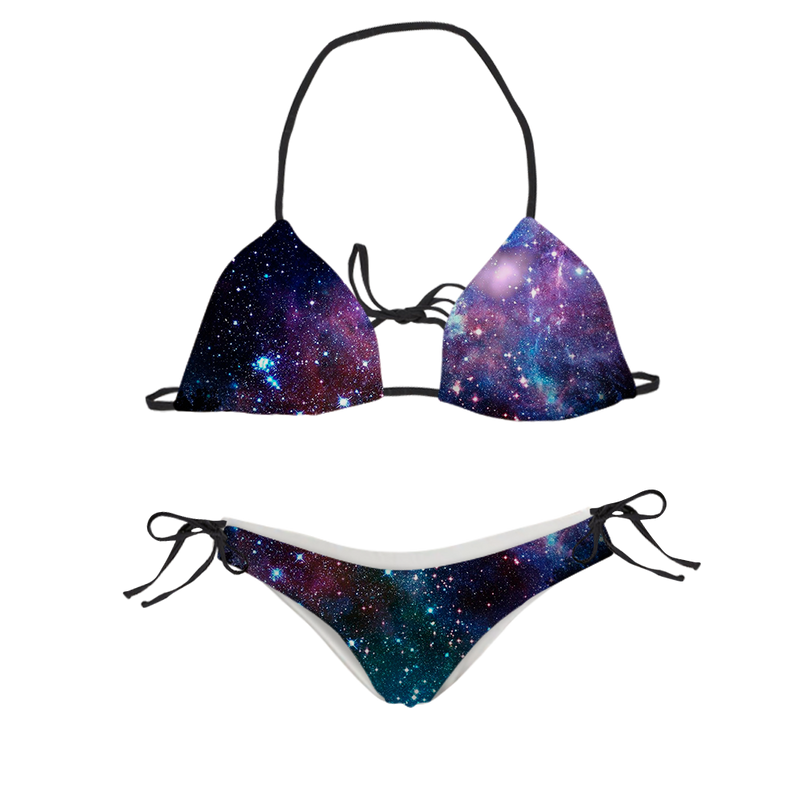 Galaxy Forest Sling Bikini Swimsuit