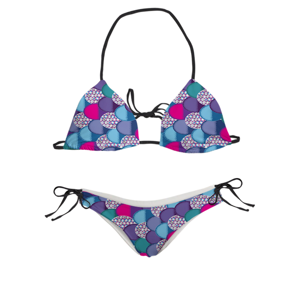 Rainbow Fish Sling Bikini Swimsuit