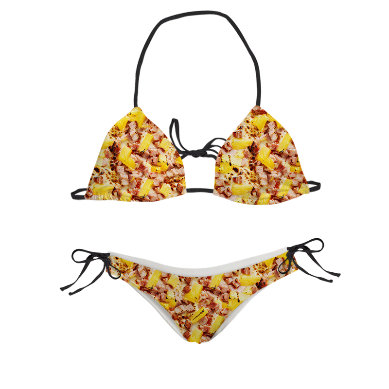 Hawaiian Pizza Sling Bikini Swimsuit