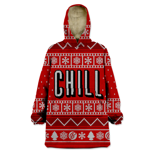 Chill - Holiday Wearable Blanket Hoodie