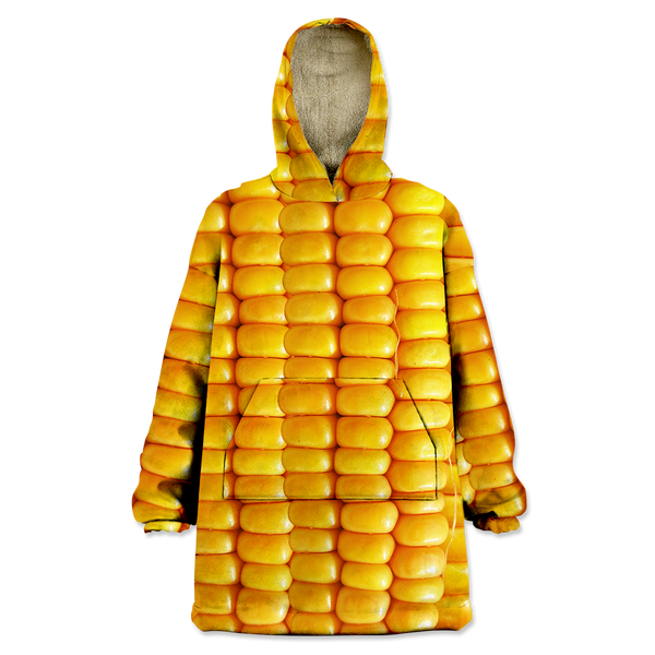 Corn Cob Wearable Blanket Hoodie