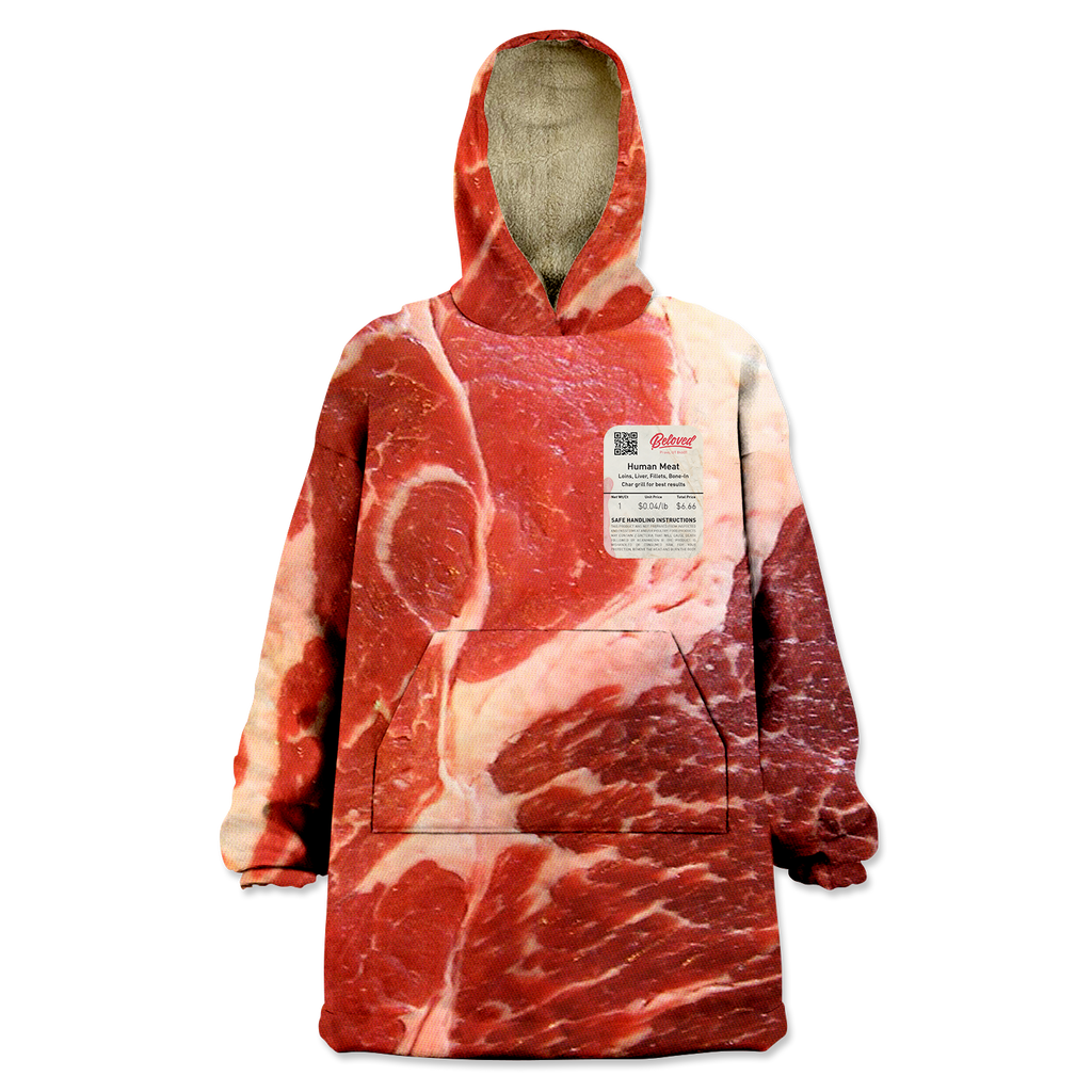 Raw meat online kangaroo pocket hoodie
