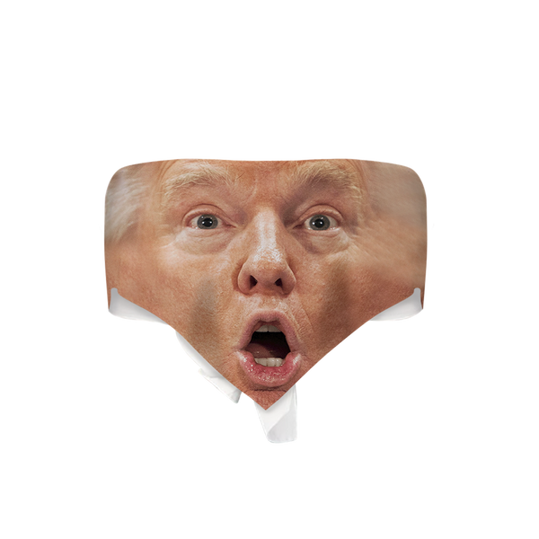 Shocked Trump Triangle Tube Top