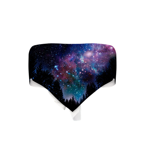 Galaxy Forest Triangle Tube Top