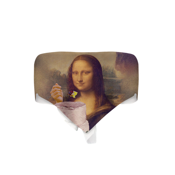 Mona Lisa Cake Triangle Tube Top