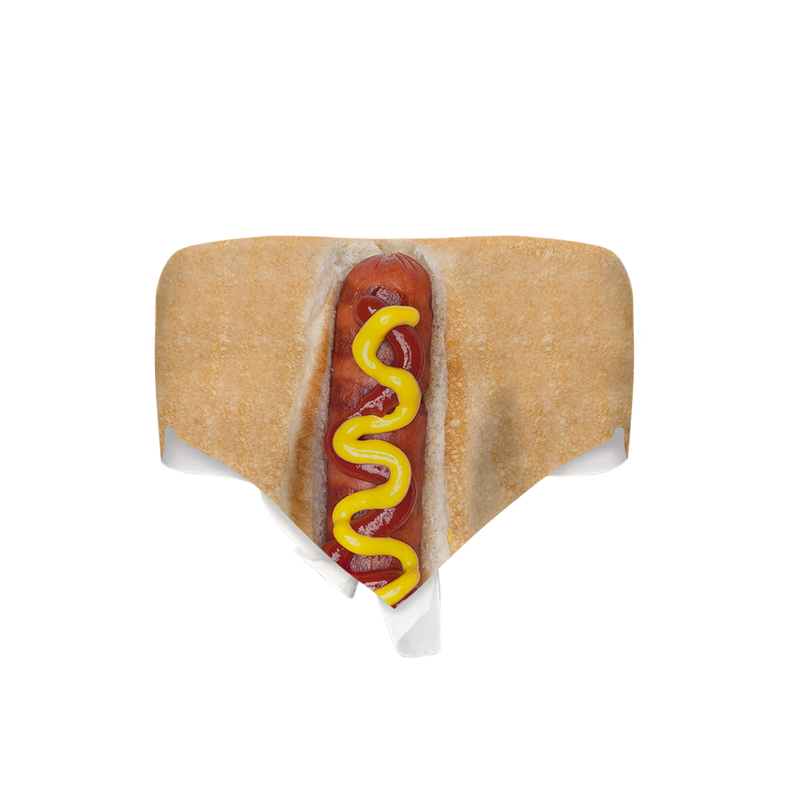 Hotdog Triangle Tube Top