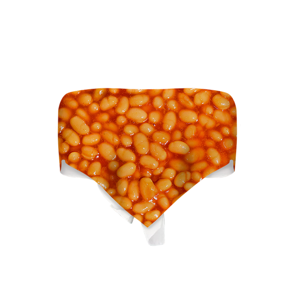 Baked Beans Triangle Tube Top