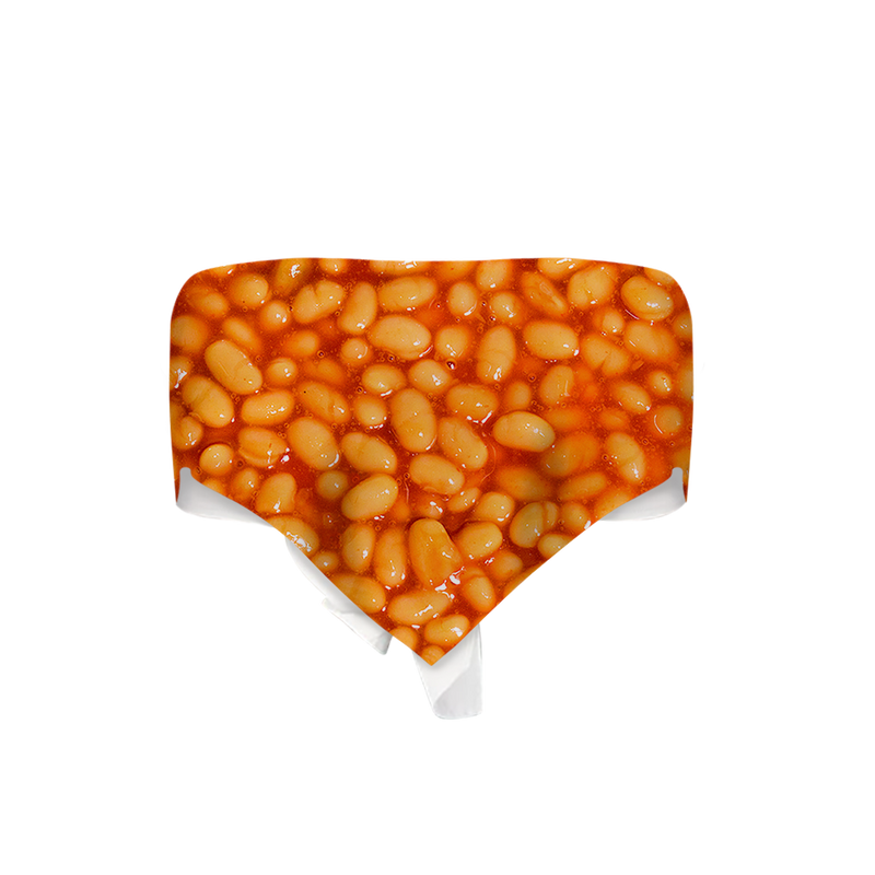 Baked Beans Triangle Tube Top