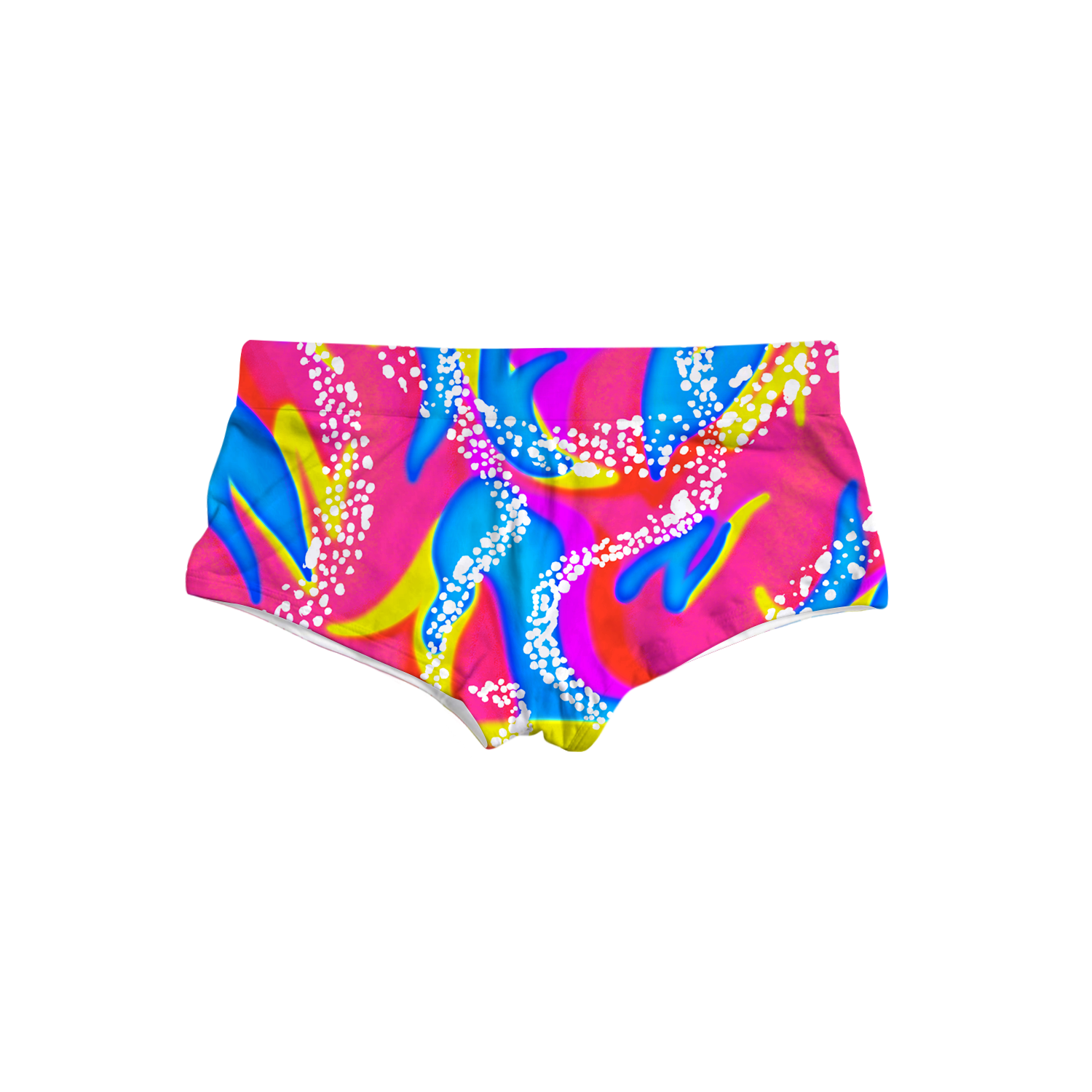 90's Neon Triangle Swim Trunks – Beloved Shirts