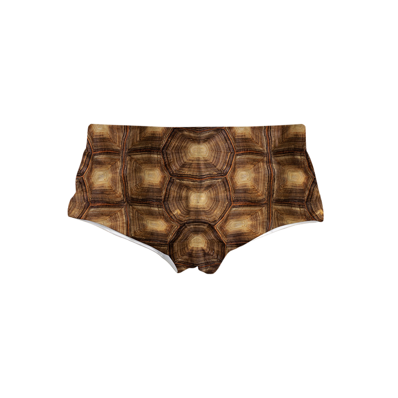 Turtle Shell Triangle Swim Trunks