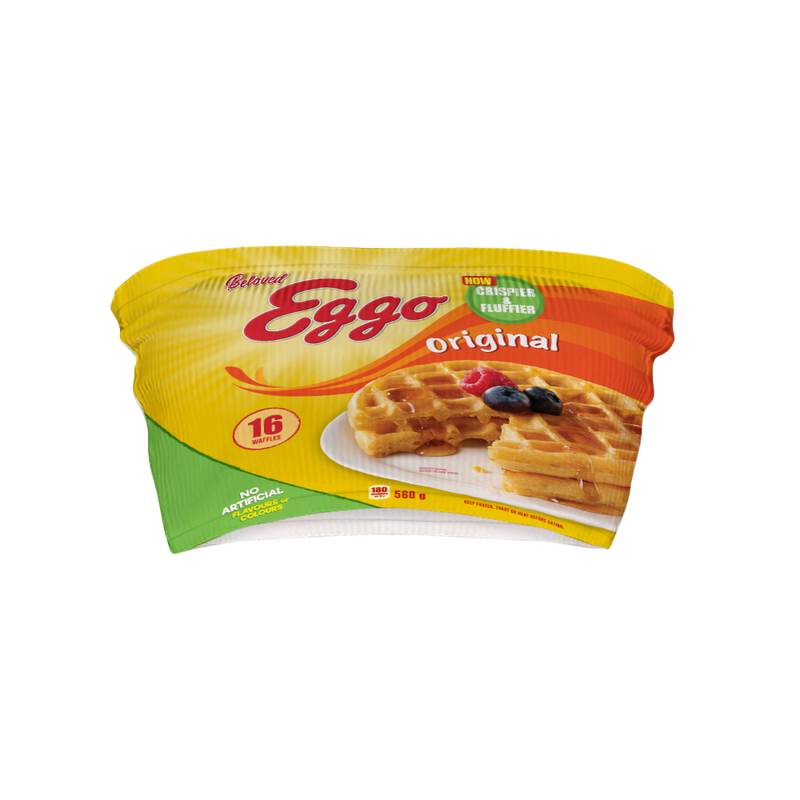 Beloved Eggo Waffles Top Tube