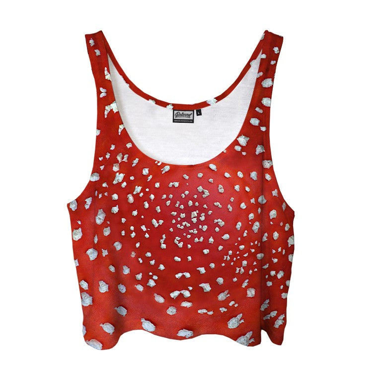 Fly Agaric Crop Top