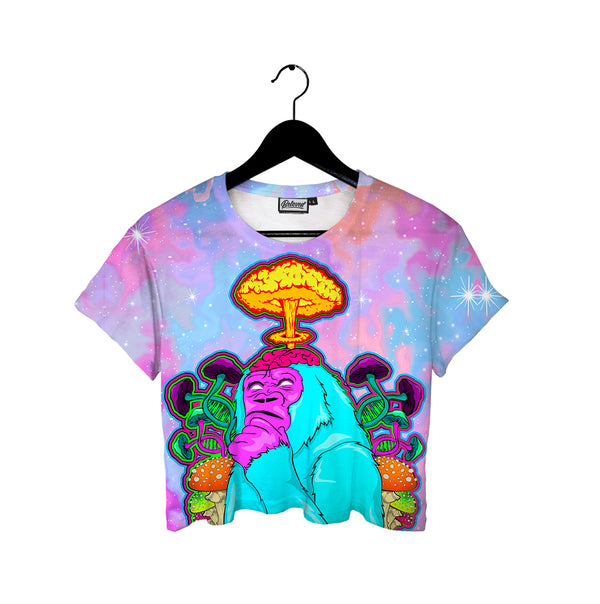 Stoned Ape Psychedelic Crop Tee