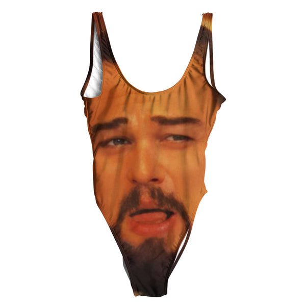 Leo Meme Face Swimsuit - Regular