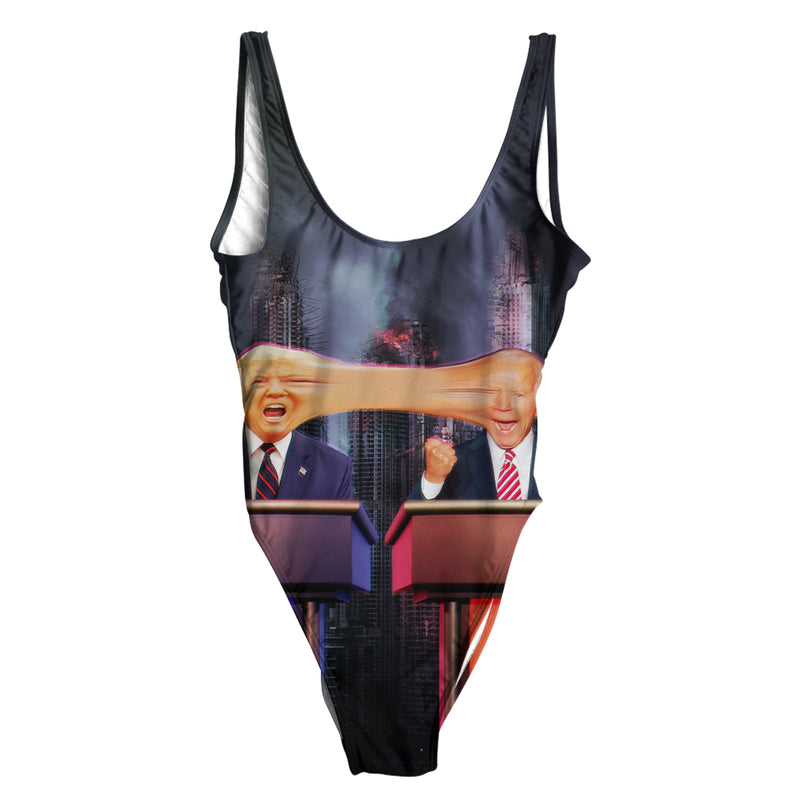 Trump Biden Debate Swimsuit - Regular