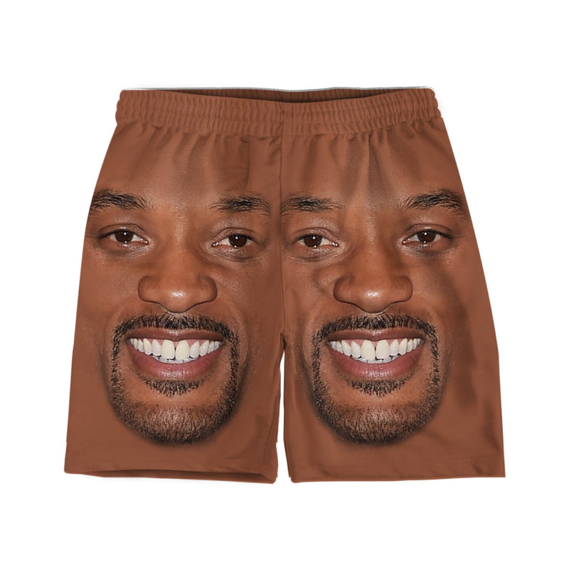 Will Smith Face Weekend Shorts