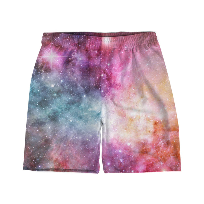 Pastel Nebula Weekend Shorts