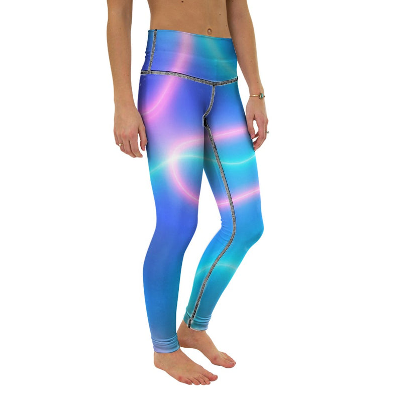 Neon Glow Yoga Pants