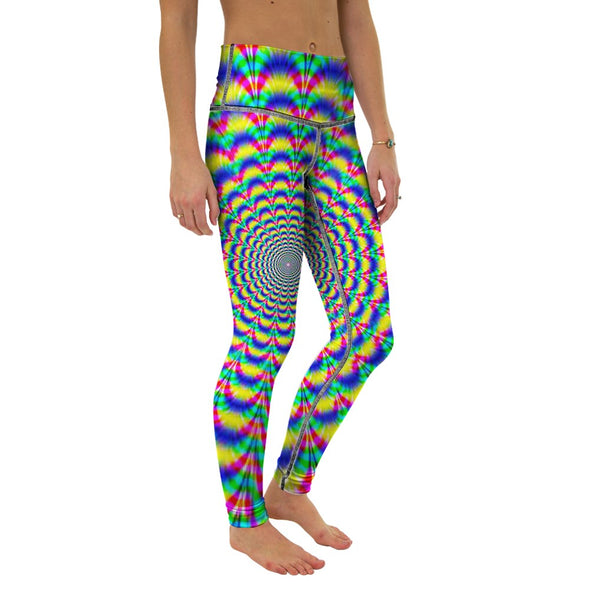 Psychedelic Spiral Yoga Pants