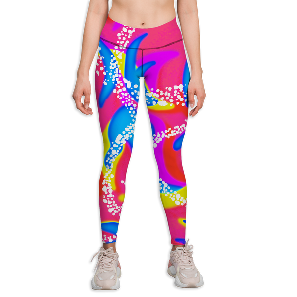 90's Neon Yoga Pants