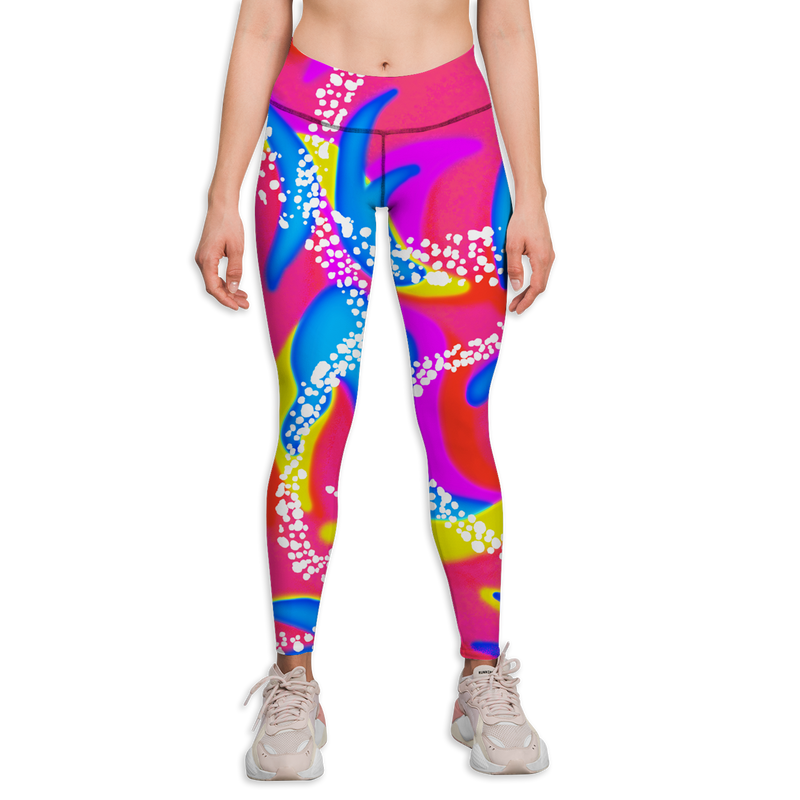 90's Neon Yoga Pants
