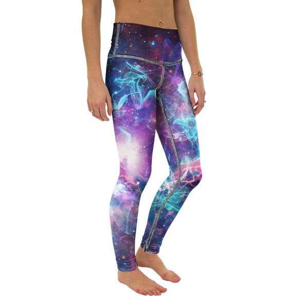 Nebula Explosion Yoga Pants
