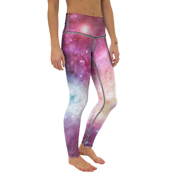 Pastel Nebula Yoga Pants