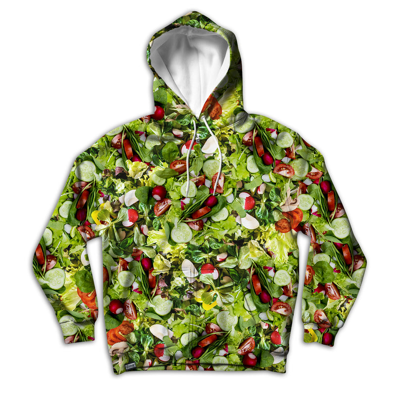 Vegetable Salad Unisex Hoodie Zipup