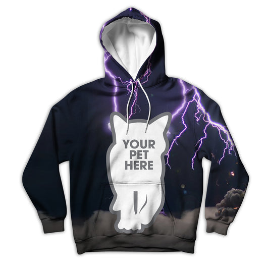 Lightning Pet Custom Unisex Hoodie