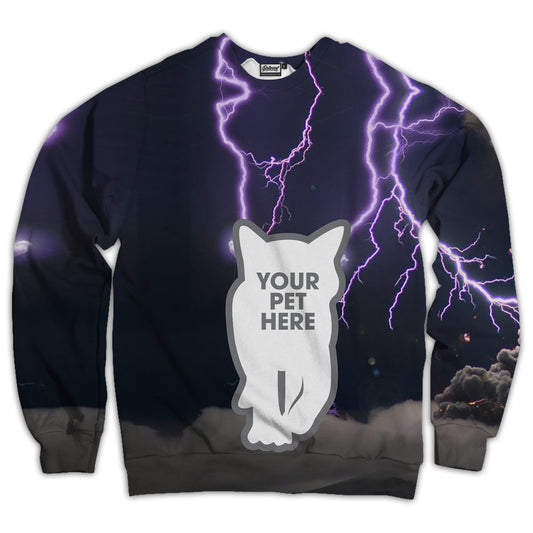 Lightning Pet Custom Unisex Sweatshirt