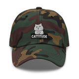 Cattitude Dad Hat