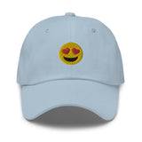 Heart Eye Emoji Dad Hat