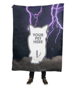 Lightning Pet Custom Blanket