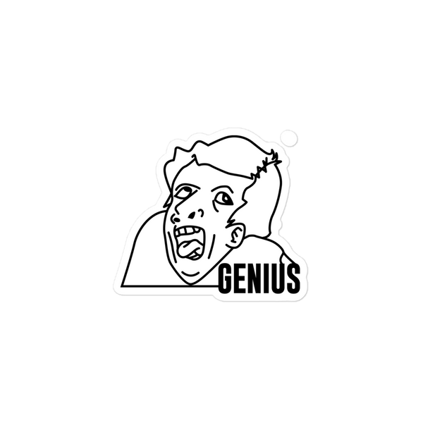 Genius Sticker
