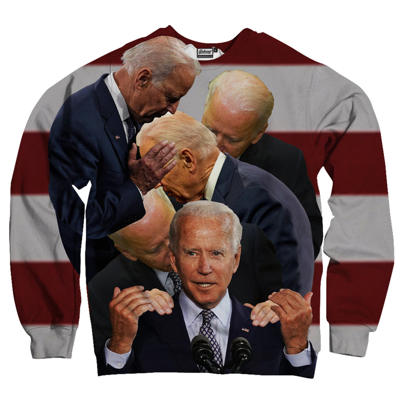 Biden Sniffing Unisex Sweatshirt