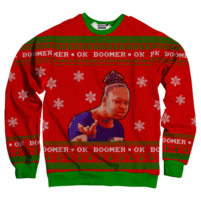 OK Boomer Ugly Unisex Sweatshirt