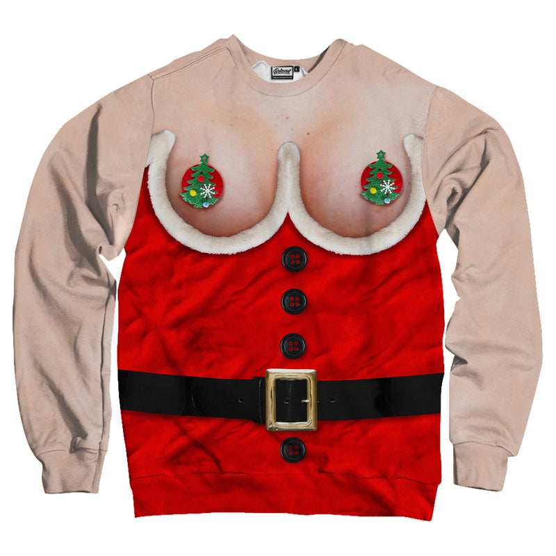 Naked Santa Unisex Sweatshirt