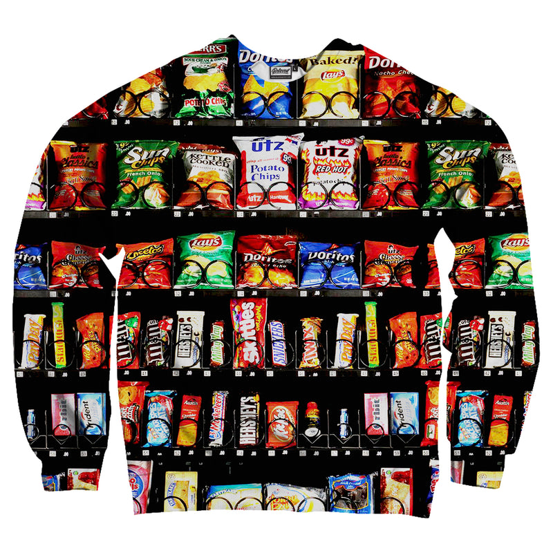 Vending Machine Snacks Unisex Sweatshirt