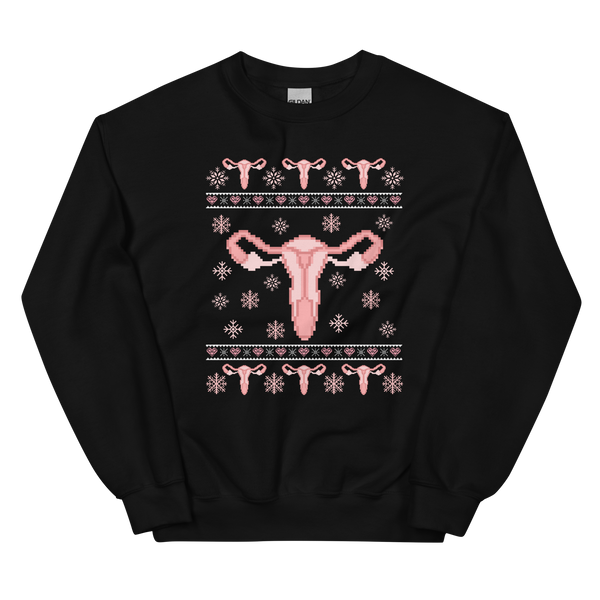 Uterus Ugly Unisex Sweatshirt