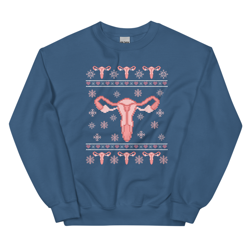 Uterus Ugly Unisex Sweatshirt