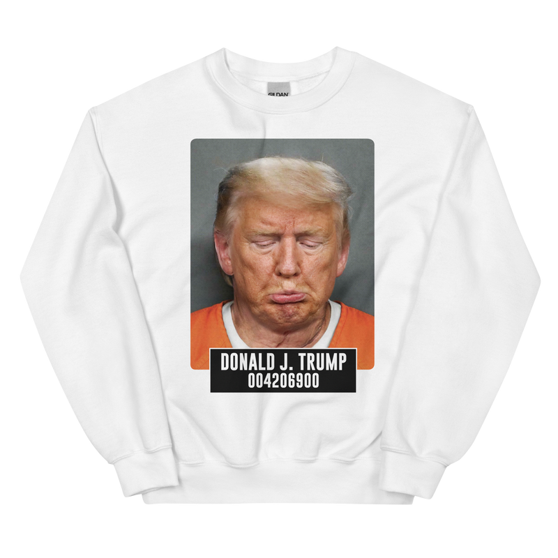 Donald Trump Mugshot Unisex Sweatshirt